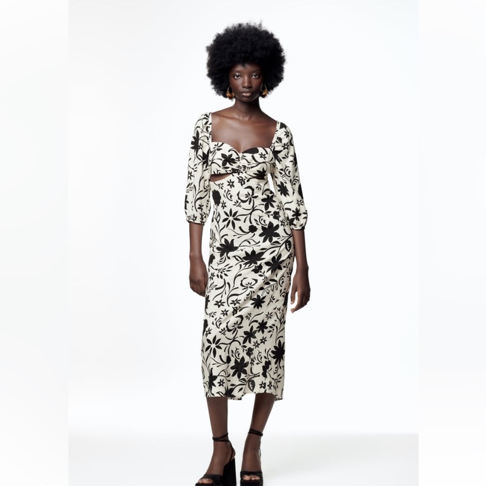 Brandnew Zara midi dress
